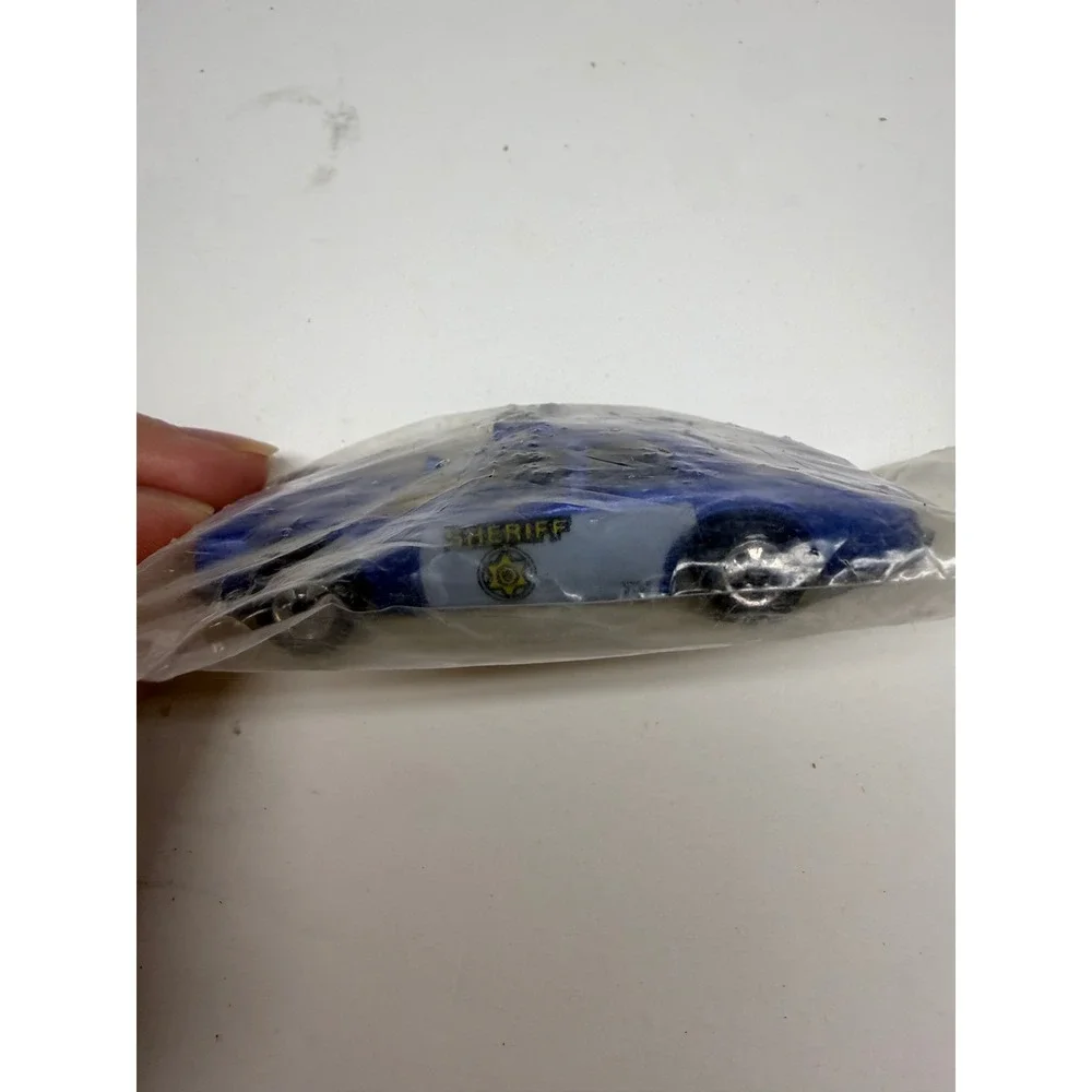 Vintage Hot Wheels Sheriff PatrolCar BlueMetallic Sealed Baggie Mattel 2171-0920